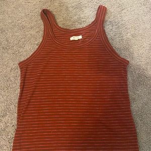 Madewell striped tank